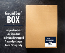 Load image into Gallery viewer, Ground Beef Box (40 pounds)
